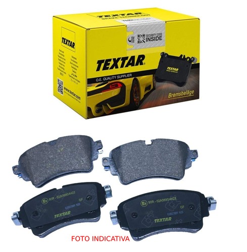 Kit pastiglie freno - ant, textar