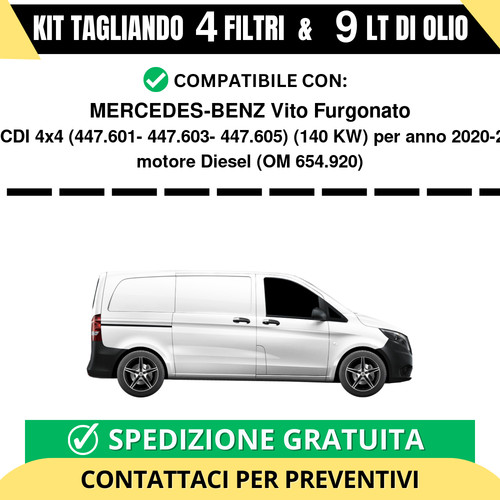 Tagliando per mercedes benz - per, mercedes-benz