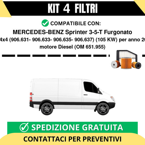 Kit filtri tagliando per - tagliando,